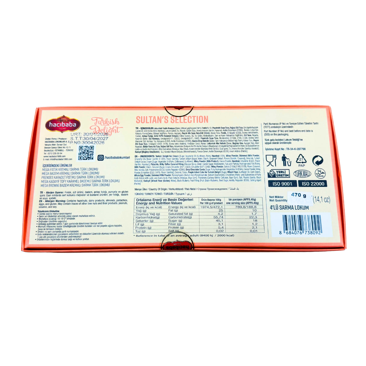 Hacibaba Turkish Delight Selection