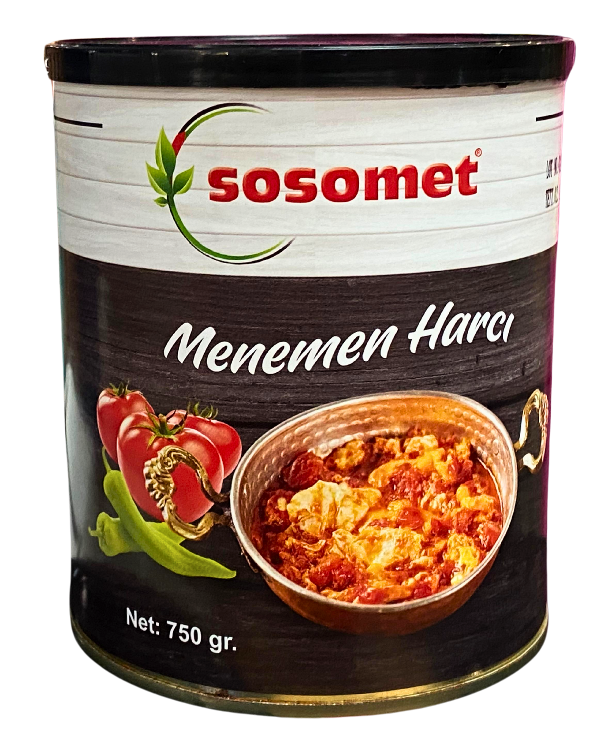Sosomet Menemen Mixture (750GR) x 12 - Aytac Foods Wholesale