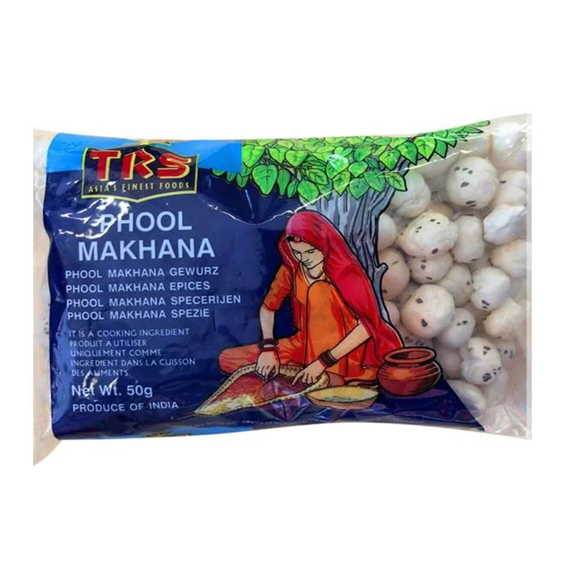 TRS Phool Makhana Popped Lotus Seeds – 10 x 100g