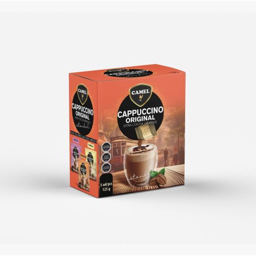 Original Cappuccino with Cocoa 25g x 5 sachets x 48 boxes