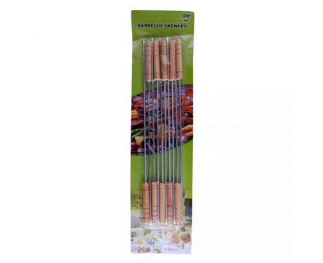 Bbq Skewer With Wooden 10 pcsx1 - Aytac Foods Wholesale