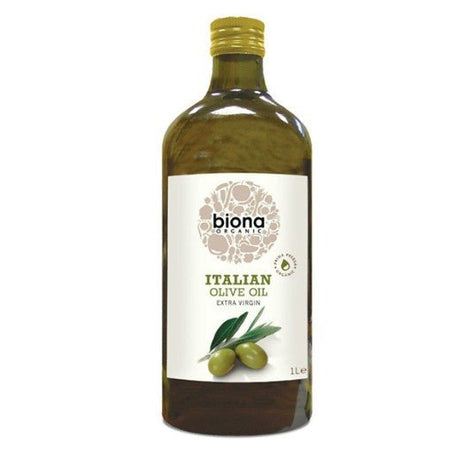 Biona Extra Virgin Olive Oil Mild From Calabria - 1Ltx6 - Aytac Foods Wholesale