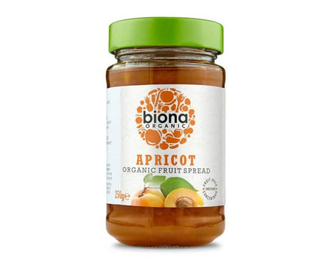 Biona Organic Apricot Fruit Spread 250Gx6 - Aytac Foods Wholesale