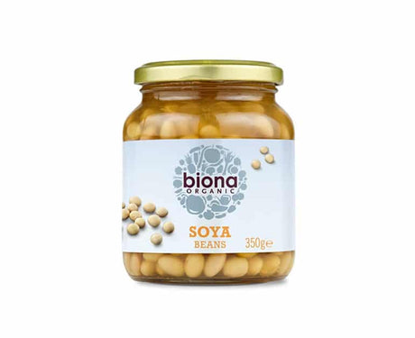 Biona Organic Soya Beans Jar 350Gx6 - Aytac Foods Wholesale