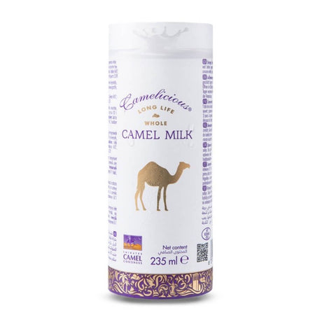 Camelicious Long Life Whole Camel Milk 235 mlx12 - Aytac Foods Wholesale