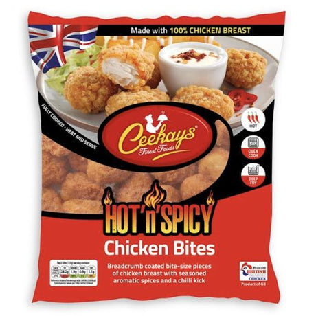 Ceekays Hot N Spicy Bites 500Gx12 - Aytac Foods Wholesale