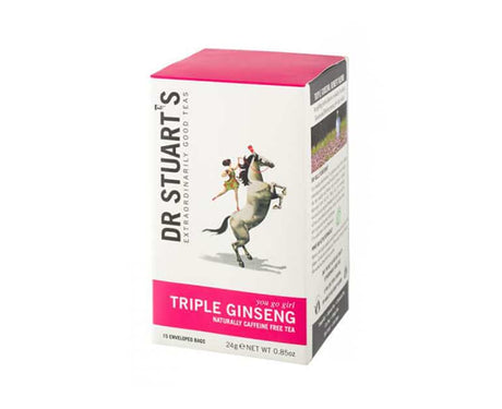 Dr Stuarts Triple Gingseng 15bagsx4 - Aytac Foods Wholesale