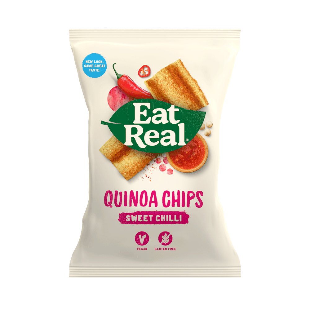 Eat Real Quinoa Sweet Chilli Chips 80Gx10 - Aytac Foods Wholesale