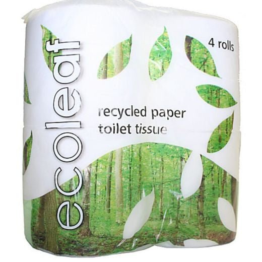 Ecoleaf Toilet Tissue 4 Packsx10 Aytac Foods Wholesale