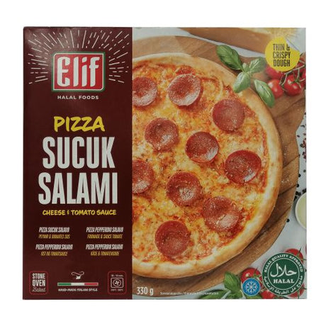 Elif Pizza With Sucuk Halal 330Gx11 - Aytac Foods Wholesale