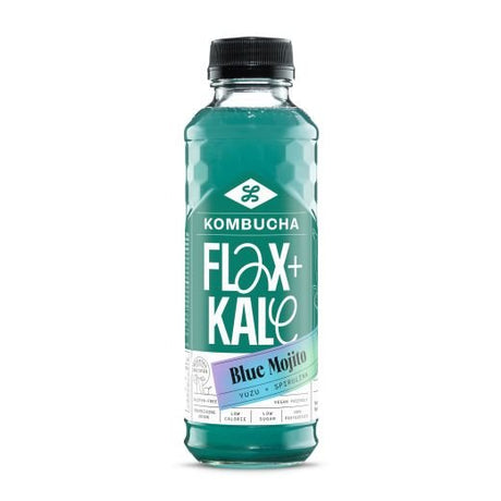 Flax And Kale Kombucha Blue Mojito - 400Mlx6 - Aytac Foods Wholesale