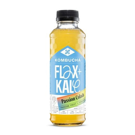 Flax And Kale Kombucha Passion Colada - 400Mlx6 - Aytac Foods Wholesale