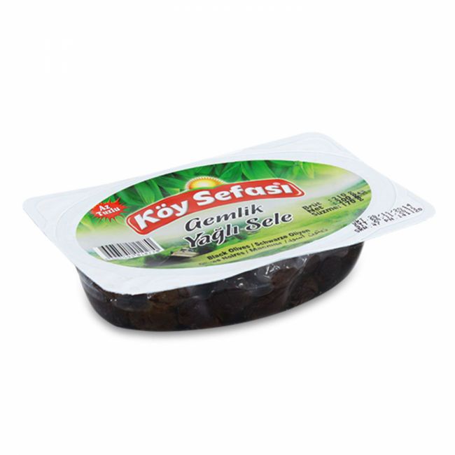 Koy Sefasi Sele Black Olive 200Gx12 - Aytac Foods Wholesale