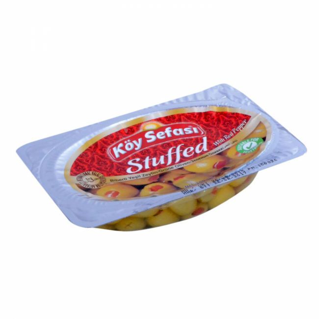 Koy Sefasi Stuffed Green Olive 200Gx12 - Aytac Foods Wholesale