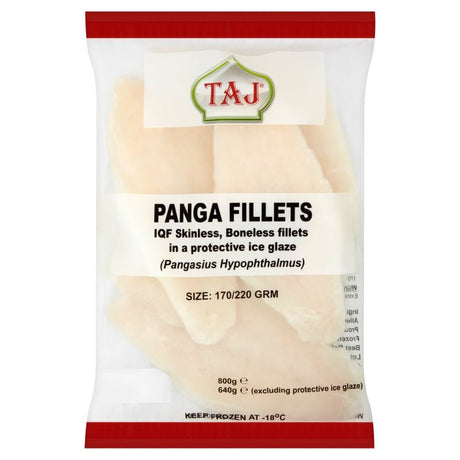Taj Pangasius Fillets 800Gx10 - Aytac Foods Wholesale