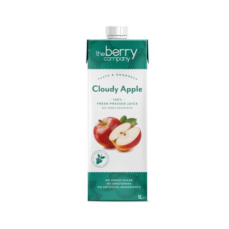 The Berry Company Apple Juice - 1ltx12 - Aytac Foods Wholesale