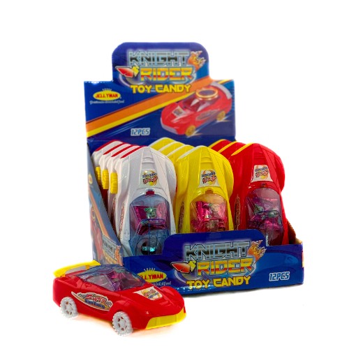 JM Toys Candy Knight Rider Candy, 2PC X 12 - Aytac Foods Wholesale