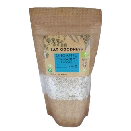 Gd Eat Goodness Org Buckwheat Flakes 300G , 300GR - Aytac Foods Wholesale