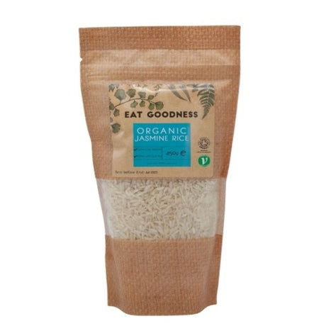 Gd Eat Goodness Org Jasmine Rice 450G , 450GR - Aytac Foods Wholesale
