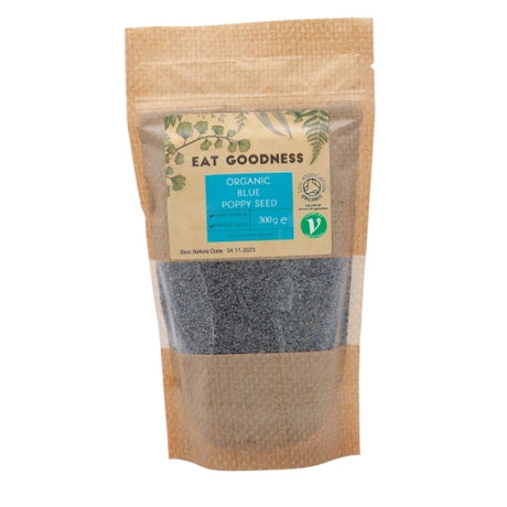 Gd Eat Goodness Org Blue Poppy Seeds 300G , 300GR - Aytac Foods Wholesale