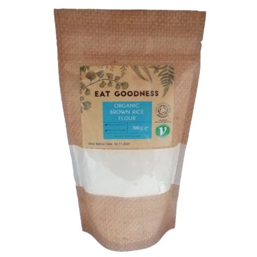 Gd Eat Goodness Org Brown Rice Flour 300G , 300GR - Aytac Foods Wholesale