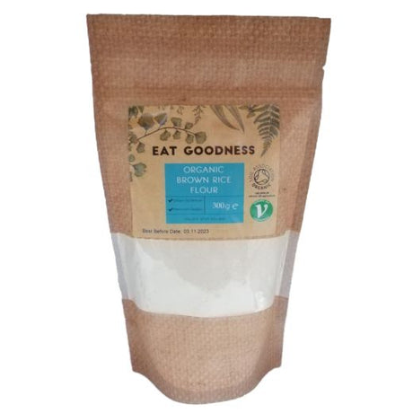 Gd Eat Goodness Org Brown Rice Flour 300G , 300GR - Aytac Foods Wholesale