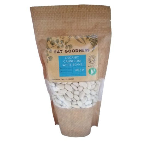 GD Eat Goodness Org Cannellini White Beans 400g - Aytac Foods Wholesale