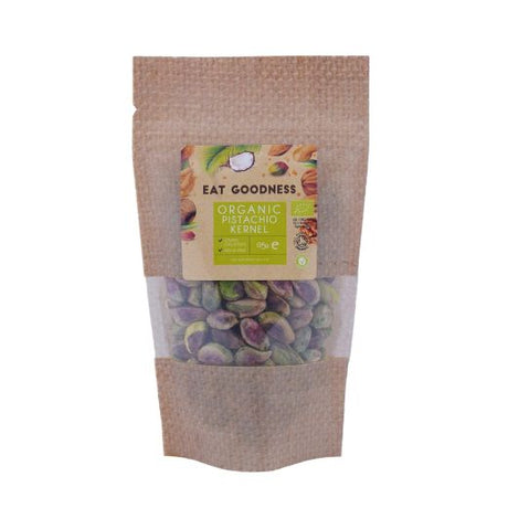 Gd Eat Goodness Org Pistachio Kernels 125G , 125GR - Aytac Foods Wholesale