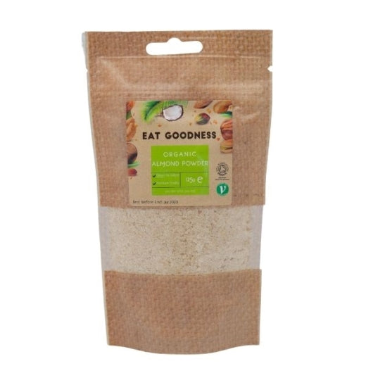 Gd Eat Goodness Org Almond Powder 125G , 125GR - Aytac Foods Wholesale