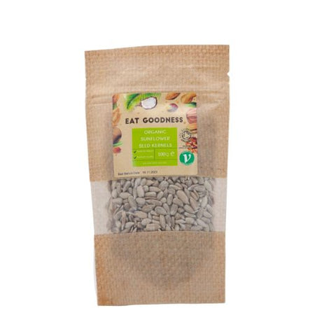 Gd Eat Goodness Org Sunflower Seed Kernels 100G , 100GR - Aytac Foods Wholesale