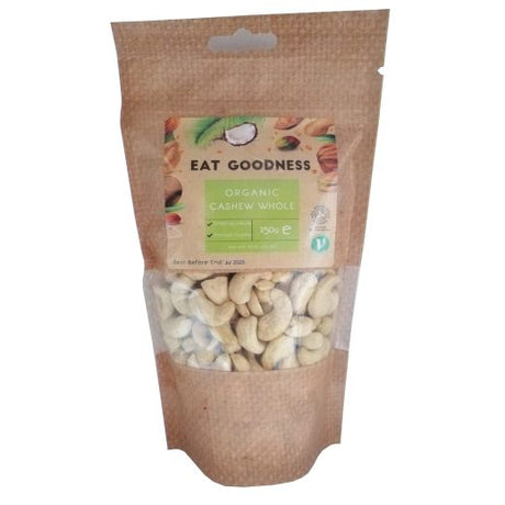 Gd Eat Goodness Org Cashews 250G , 250GR - Aytac Foods Wholesale