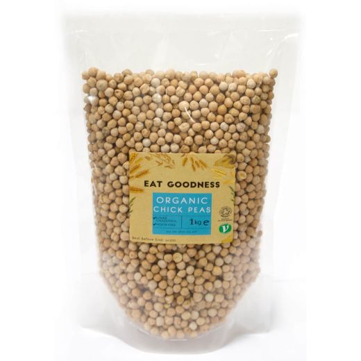 Gd Eat Goodness Org Chickpea 1Kg , 1KG - Aytac Foods Wholesale