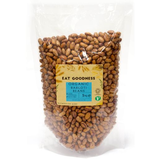 Gd Eat Goodness Org Barlotti Beans 1Kg , 1KG - Aytac Foods Wholesale