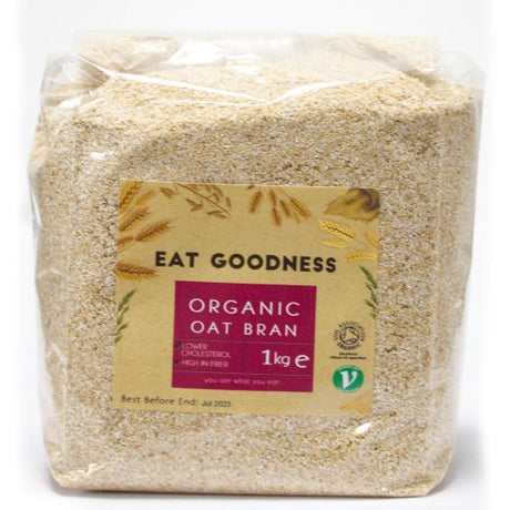 Gd Eat Goodness Org Oatbran 1Kg , 1KG - Aytac Foods Wholesale