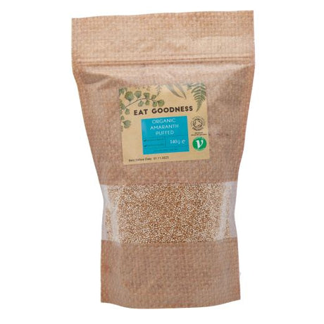Gd Eat Goodness Org Amaranth Puffed 140G , 140GR - Aytac Foods Wholesale