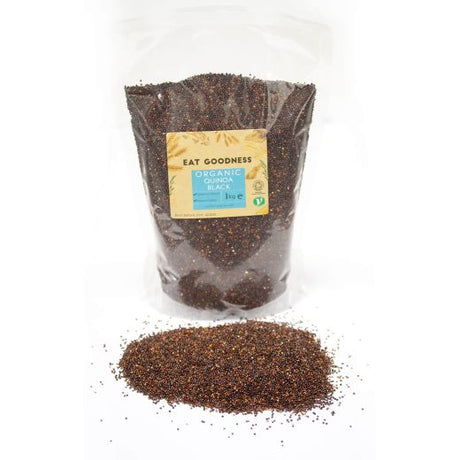 Gd Eat Goodness Org Quinoa Black 1Kg , 1KG - Aytac Foods Wholesale
