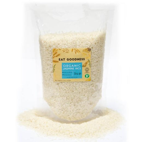 Gd Eat Goodness Org Jasmine Rice 1Kg , 1KG - Aytac Foods Wholesale