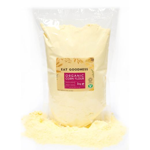 Gd Eat Goodness Org Corn Flour 1Kg , 1KG - Aytac Foods Wholesale