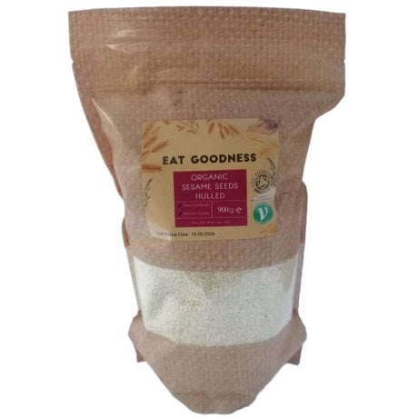 Gd Eat Goodness Org Sesame Seeds Hulled 900G , 900GR - Aytac Foods Wholesale