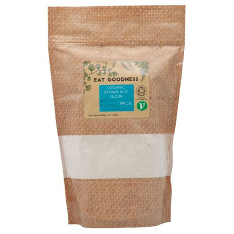Gd Eat Goodness Org Brown Rice Flour 800G , 800GR - Aytac Foods Wholesale