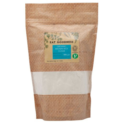 Gd Eat Goodness Org Brown Rice Flour 800G , 800GR - Aytac Foods Wholesale