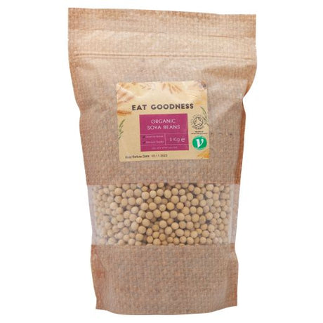 Gd Eat Goodness Org Soya Beans 1Kg , 1KG - Aytac Foods Wholesale
