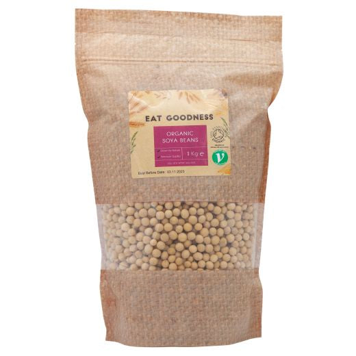 Gd Eat Goodness Org Soya Beans 1Kg , 1KG - Aytac Foods Wholesale