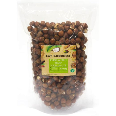 Gd Eat Goodness Org Raw Hazelnuts 700G , 700GR - Aytac Foods Wholesale