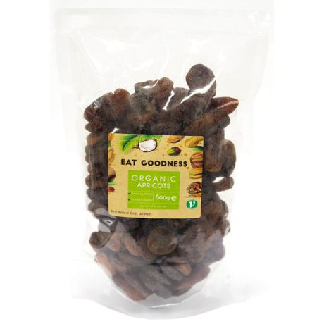 Gd Eat Goodness Org Apricots 800G , 800GR - Aytac Foods Wholesale