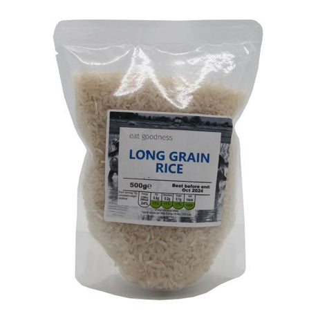 Gd Eat Goodness Long Grain Rice 500G , 500GR - Aytac Foods Wholesale