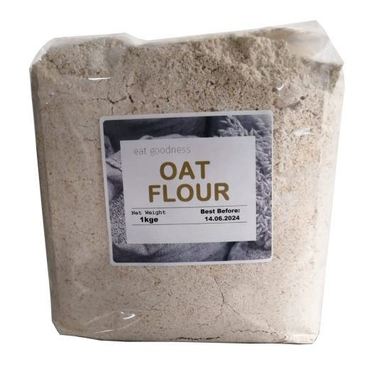 Gd Eat Goodness Oatflour 1Kg , 1KG - Aytac Foods Wholesale