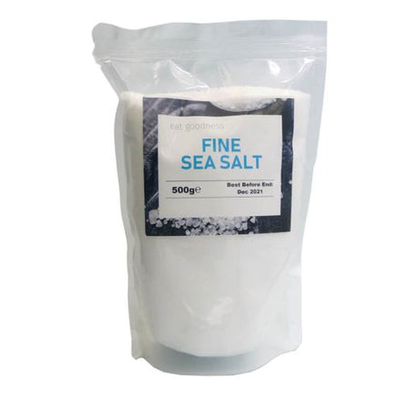 Gd Eat Goodness Fine Sea Salt , 500GR - Aytac Foods Wholesale