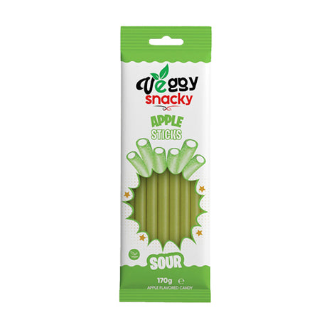 Veggy Snacky Sour Sticks & Belts 170GR x12 Pack