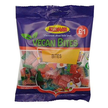 Jellyman Vegan Fizzy Bites (12x120GR) - Aytac Foods Wholesale